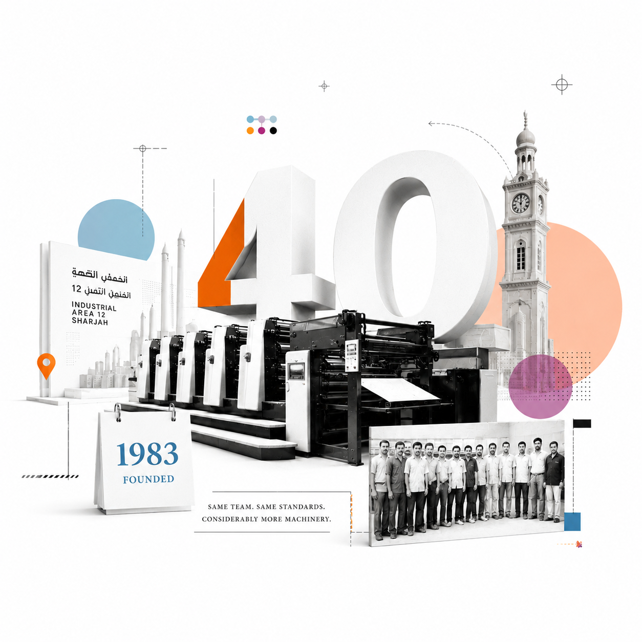 Four decades of presses running in Sharjah